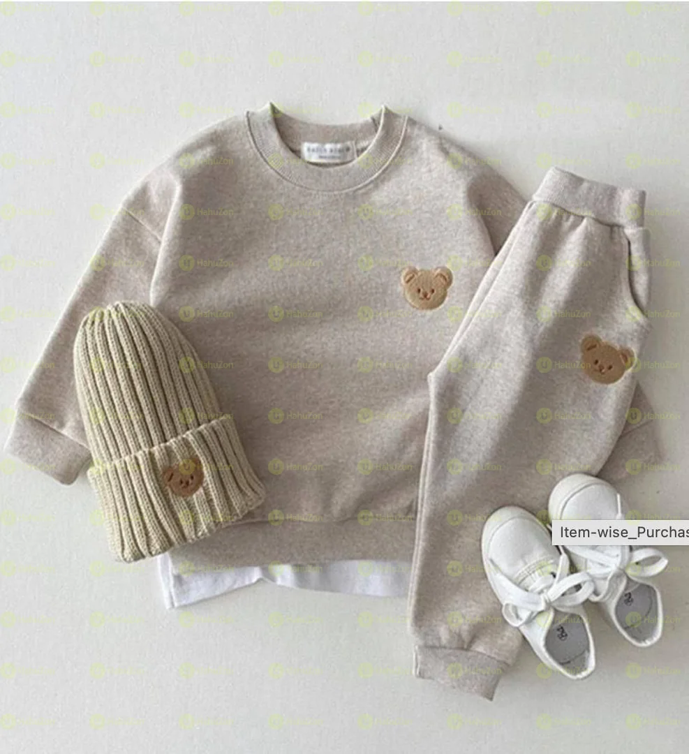 Unisex Soft Warm Sweatshirt and Pant Set