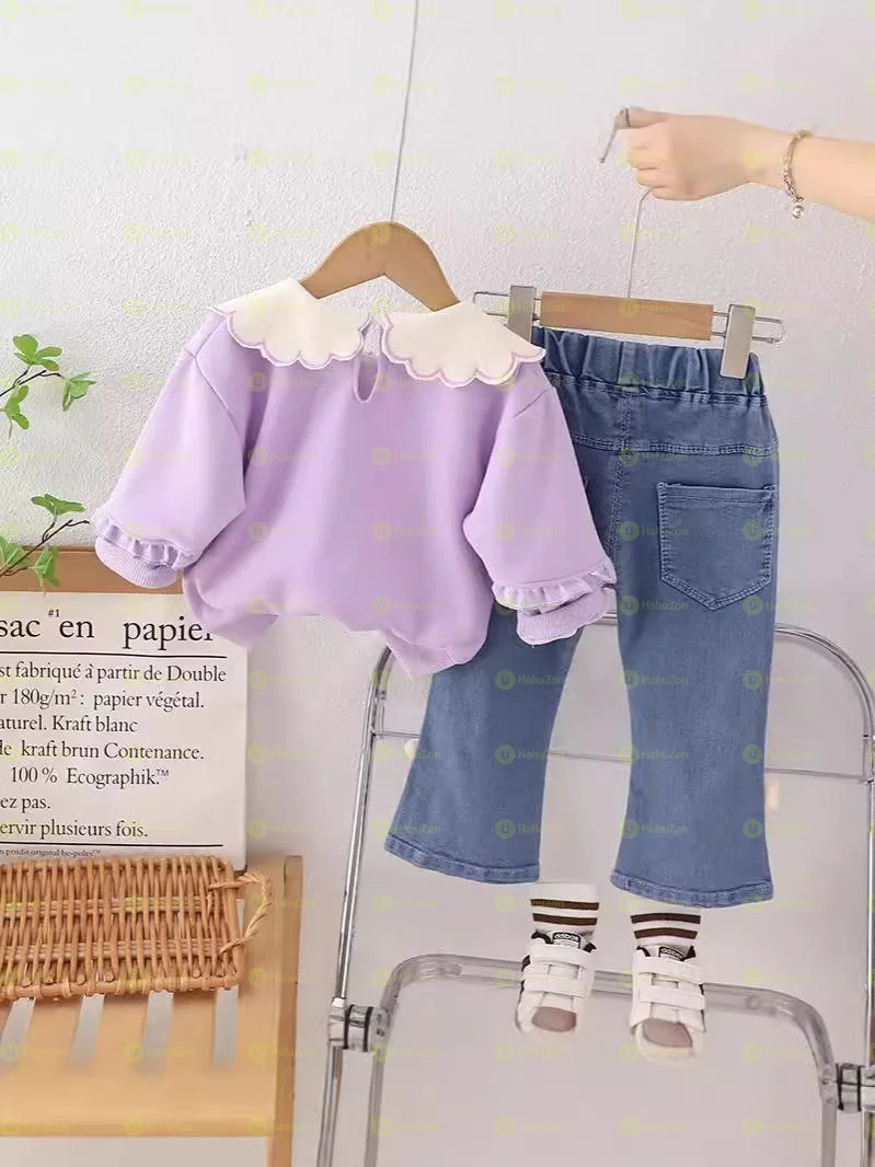 Girls Two Piece Set Casual Outfit