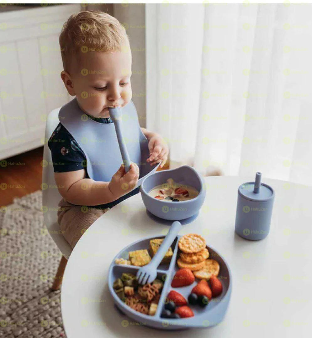 Silicone Baby Feeding Set