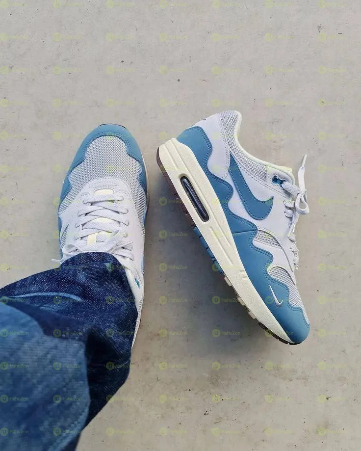 Nike AirMax 1 Patta Noise Aqua Sneaker Men's Shoes