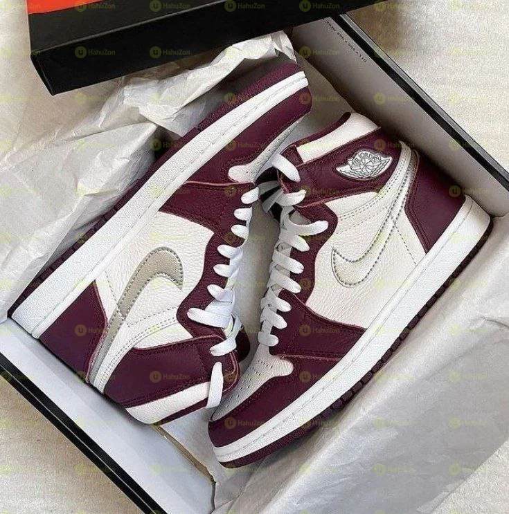 Nike Air Jordan 1 Retro GS Bordeaux OG High Unisex Shoes