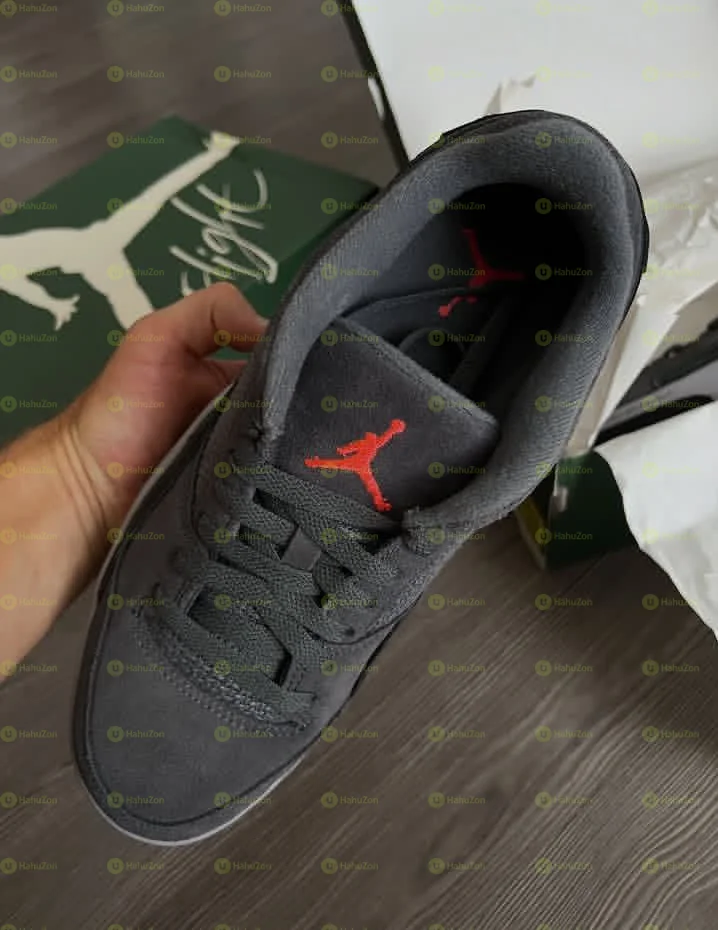 Air Jordan Flight Court Infrared Dark Grey Men's Shoes