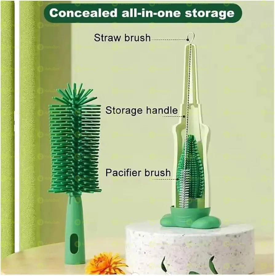 የህፃናት የጡጦ ማፅጃ ብሩሽ