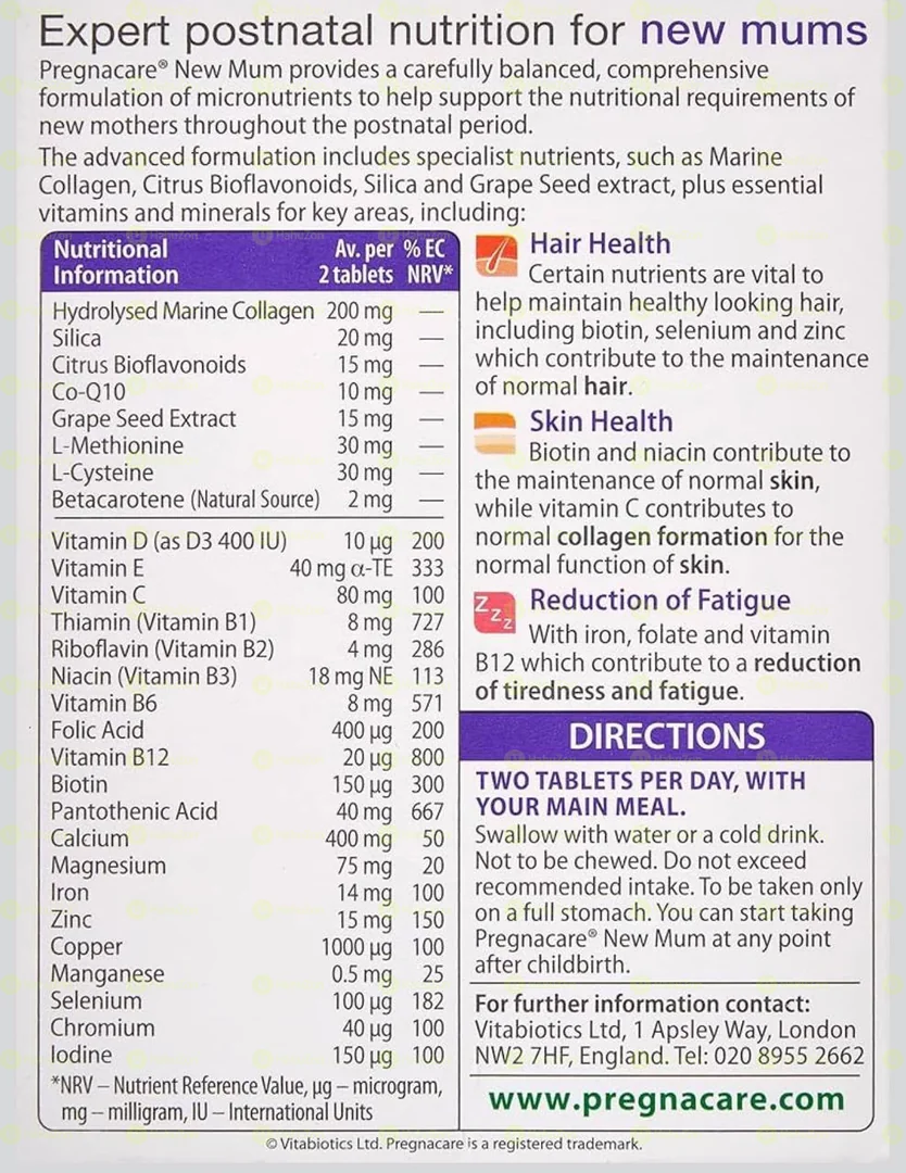 Vitabiotics Postnatal New Mum