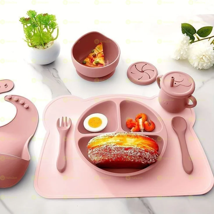 Silicone Baby Feeding Set