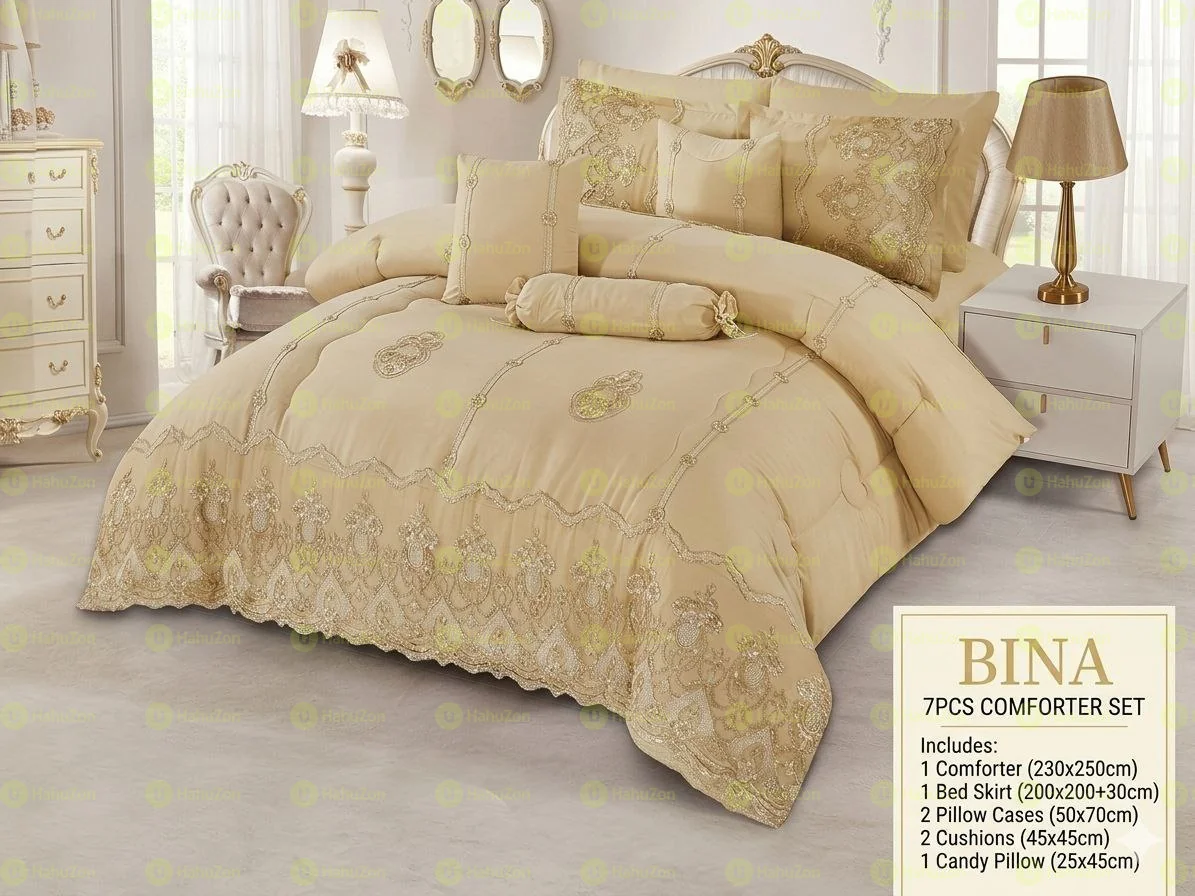 7 Pcs Comforter Set