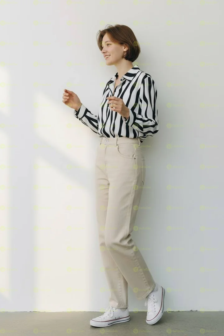 Beautiful Strip Blous