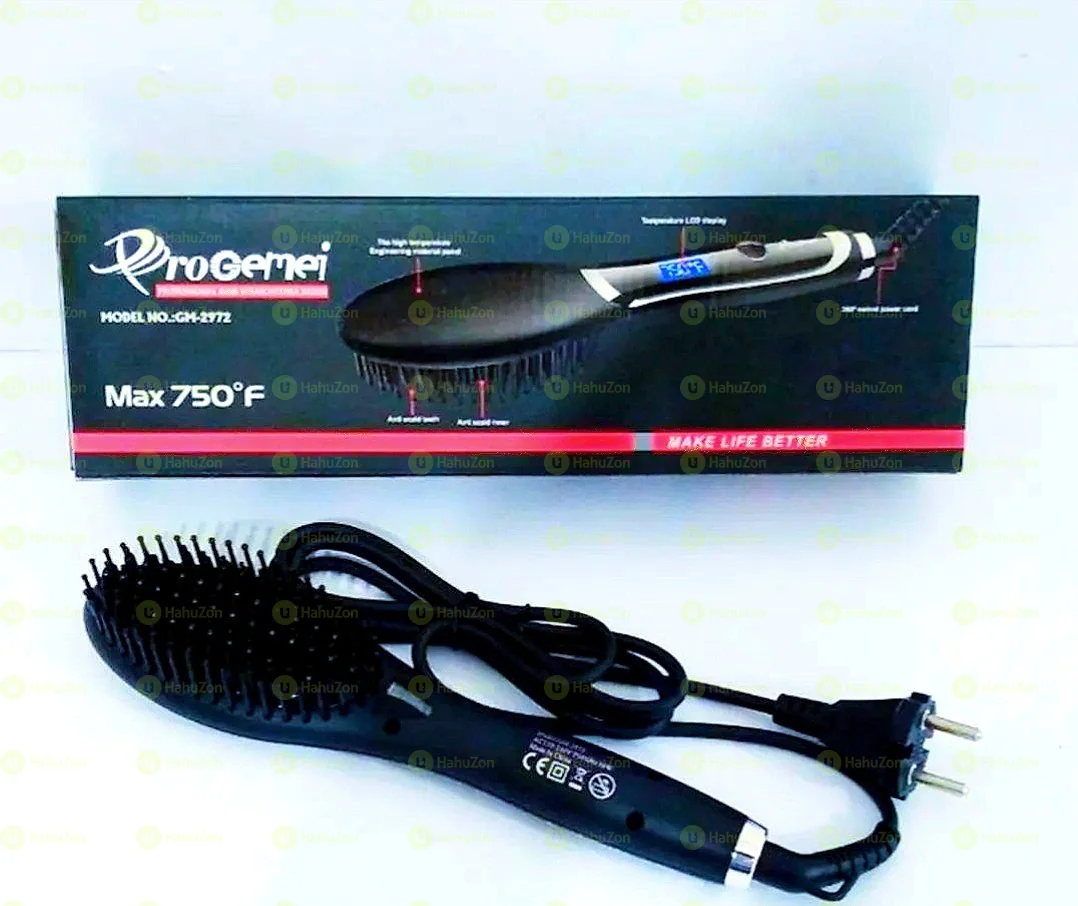 የፀጉር ማለስለሺያና ማበጠሪያ