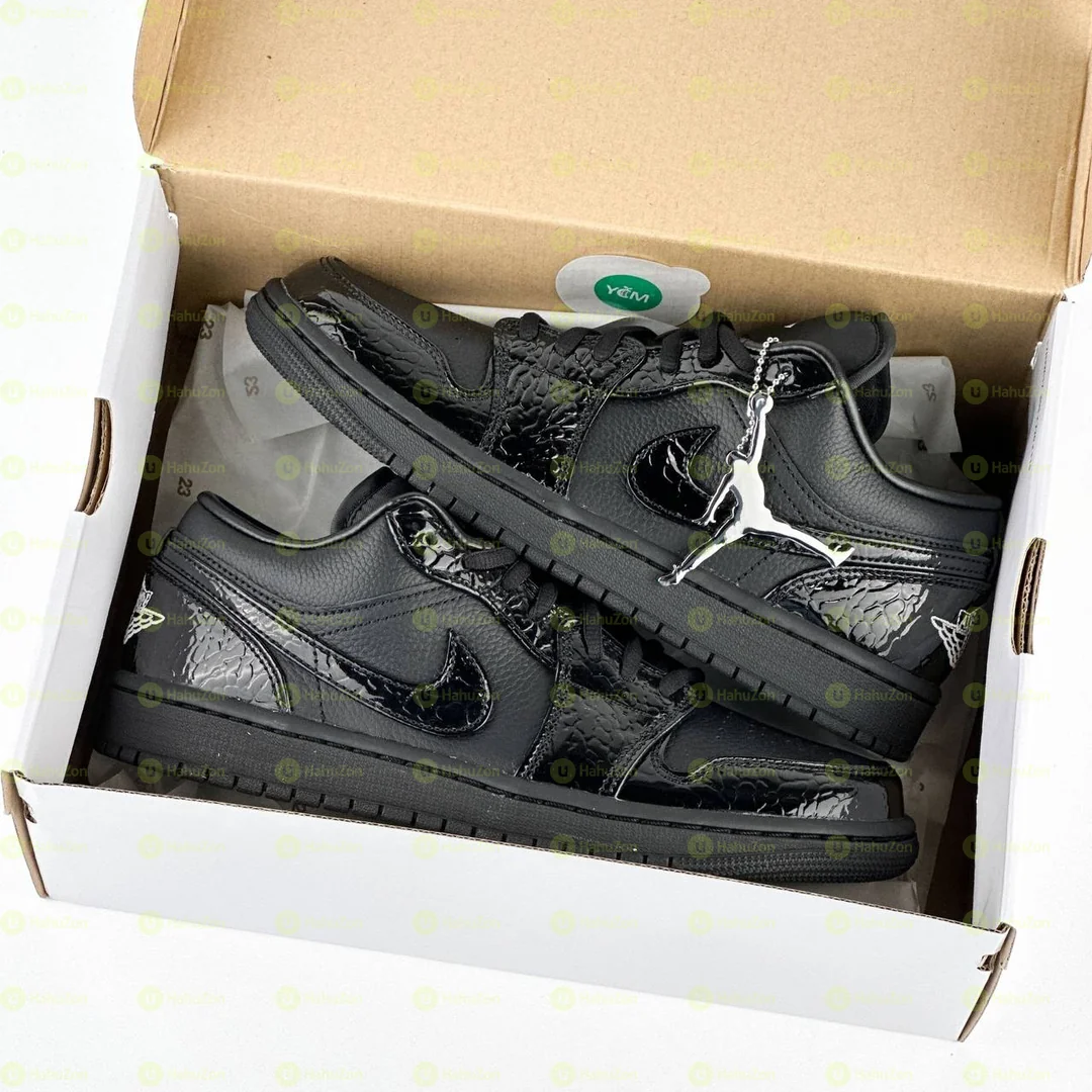 Nike Jordan 1 Low Patent Men's Shoes