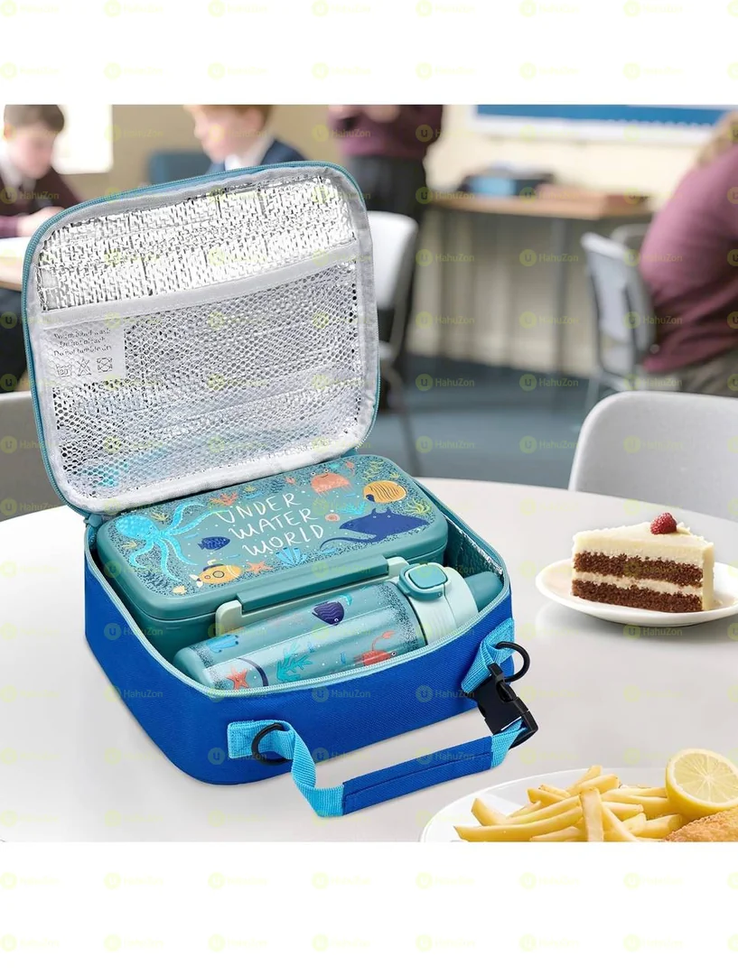 Bento Lunch Box for Kids with Thermo Ice Pack