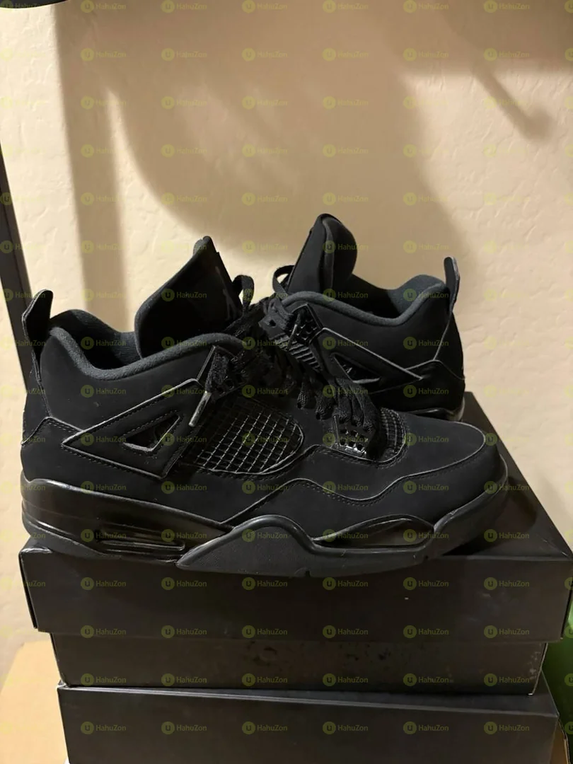 Air Jordan 4 Black Cat Men's Shoes