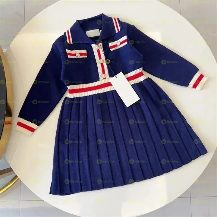 Cute Long Sleeve Kids Dress