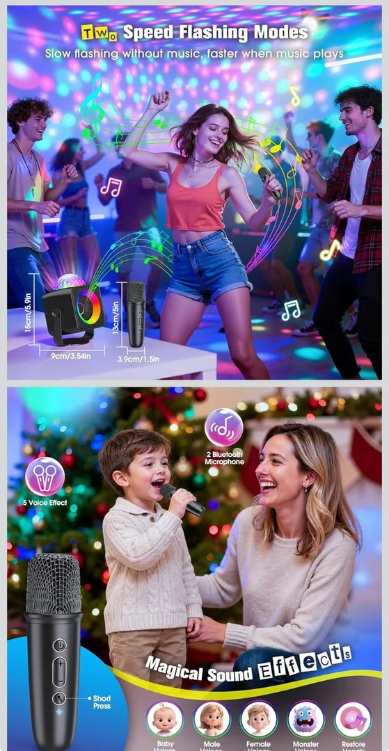 Mini Karaoke Microphone