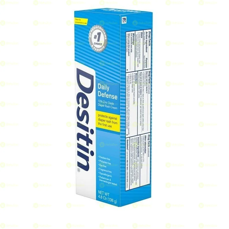 Protects baby’s skin with 13% Zinc Oxide