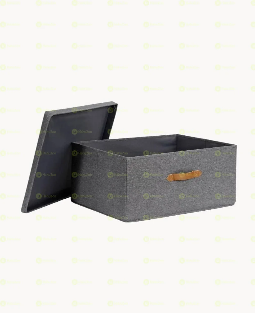 Dust Proof Foldable Storage Box With Lid
